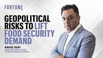 Rising geopolitical uncertainty to fuel food security demand