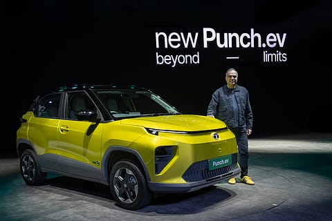 Shailesh Chandra, managing director of Tata Motors Passenger Vehicles and Tata Passenger Electric Mobility, recently launch the Punch.ev