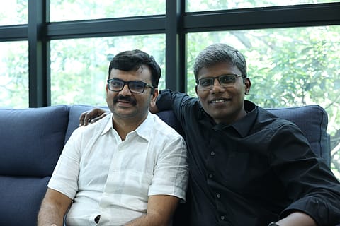 (L-R) Magizhan Selvan and Shan M S, Co-founders of Namma Yatri