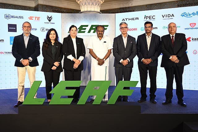 EV transition must be Inclusive, affordable, scalable: H.D. Kumaraswamy at LEAF rollout EV transition must be Inclusive, affordable, scalable: H.D. Kumaraswamy at LEAF rollout