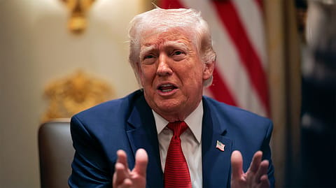 US President Donald Trump