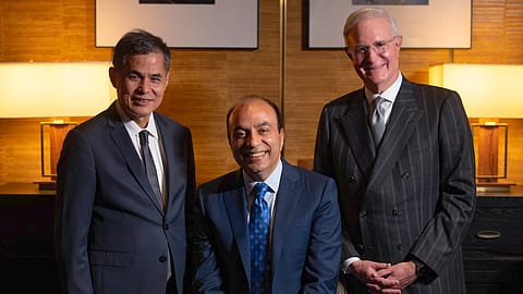 Hyatt Leadership (L-R) - Stephen Ho, Vikas Chawla & David Udell