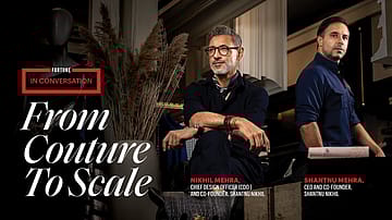 Fortune India: In Conversation | AI, couture & scale: Shantnu & Nikhil Mehra on growth & reinvention
