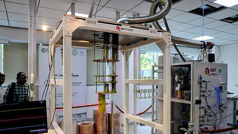 Quantum test bed facility at SRM University, Amaravati.