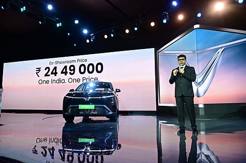 The VF MPV 7, priced at ₹24.49 lakh (ex-showroom), marks the company’s entry into the premium electric MPV segment