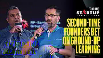Fortune India Startup Summit 2026 | The Second-Time Founders bet on Ground-Up Learning