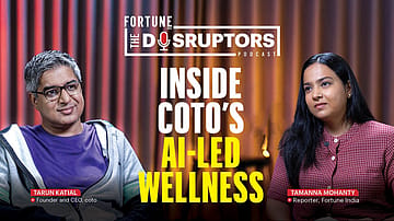 Inside coto: Tarun Katial on AI & Emotional Wellness | Fortune India: The Disruptors Podcast🎙️
