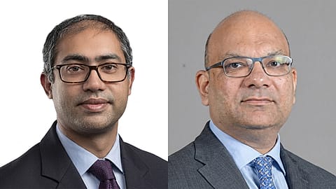 Vinod Kannan (Left) and Nipun Aggarwal (Right)