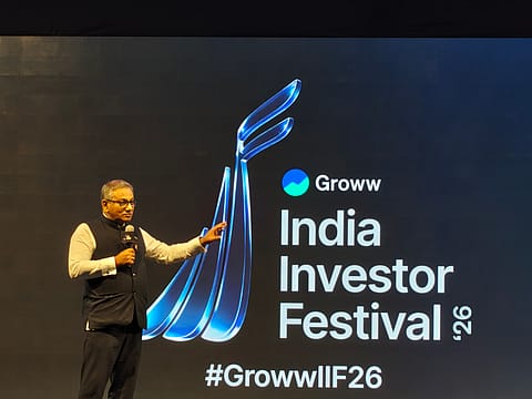 Sundararaman Ramamurthy, MD & CEO of BSE, speaking at the Groww India Investor Festival 2026