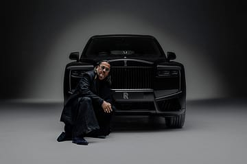 Art in motion: Rolls-Royce unveils Black Badge Cullinan by artist Cyril Kongo