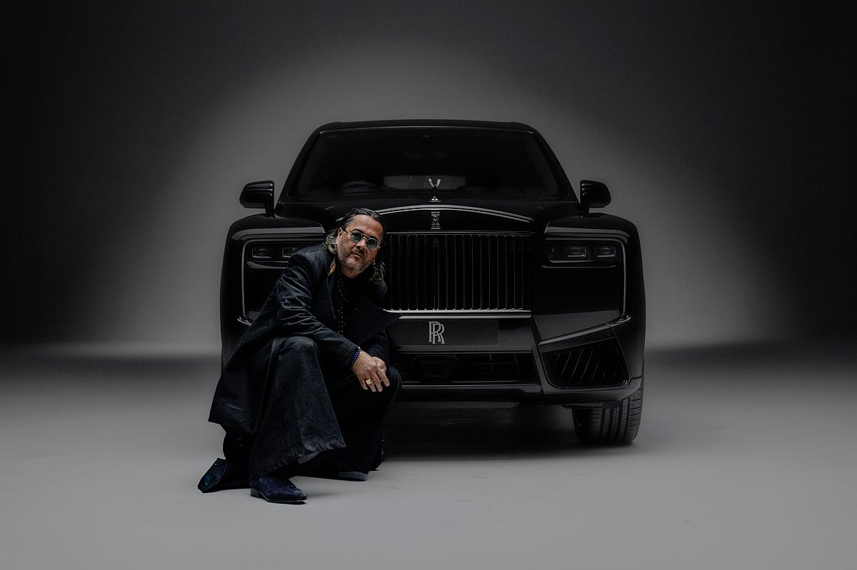 Art in motion: Rolls-Royce unveils Black Badge Cullinan by artist Cyril Kongo
