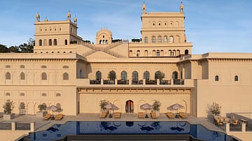 Tiger spotting at The Oberoi Rajgarh Palace