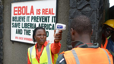 Ebola outbreak.