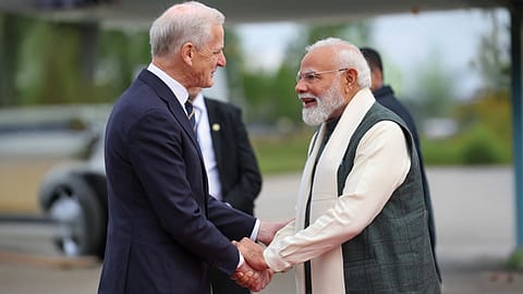 Norway Prime Minister Jonas Gahr Støre and Prime Minister Narendra Modi