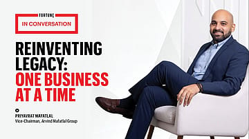 Watch Now: Priyavrata Mafatlal on Leadership | Fortune India: In Conversation