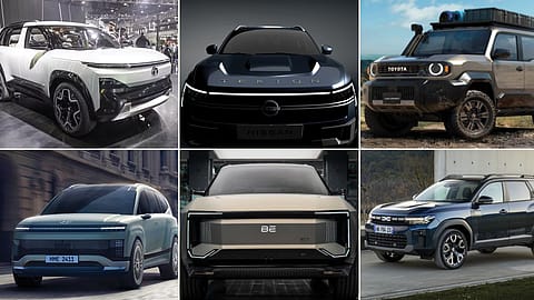 Tata Sierra EV, Nissan Tekton, Toyota Land Cruiser FJ, Renault Bigster, Mahindra BE.07 and Hyundai’s next-generation electric SUV concepts are among the key upcoming launches expected to drive India’s premium SUV and BEV push over the next 12-15 months.