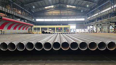 The welded pipes were fabricated using Submerged Arc Welding technology at the company’s flagship Hazira plant in Gujarat.