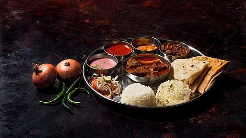 The cost of a non-vegetarian thali rose at a faster pace due to an estimated 9% increase in broiler chicken prices, which account for nearly half of the meal's cost.