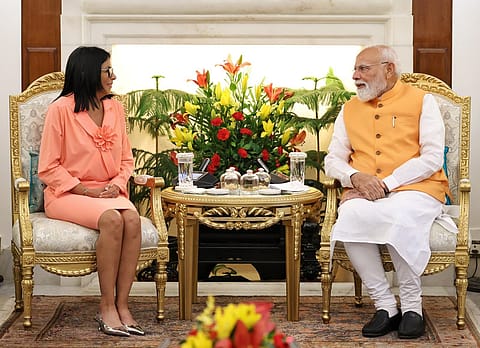 The understanding follows talks between Prime Minister Narendra Modi and Venezuelan acting President Delcy Rodriguez,