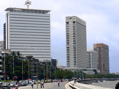 Air India Tower (left side), Mumbai.