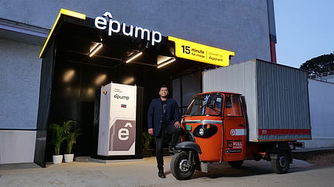 Arun Vinayak, CEO and founder, Exponent Energy.