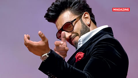 The ability to move effortlessly between fun, quirky, and intense is what defines Ranveer Singh’s persona.