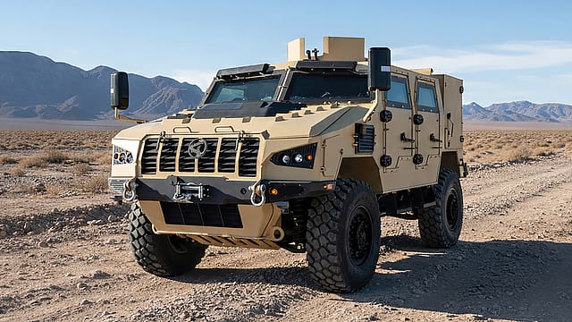 Bharat Forge arm unveils next-generation Simha 4x4 armoured vehicle at Eurosatory 2026, targets global defence markets Bharat Forge arm unveils next-generation Simha 4x4 armoured vehicle at Eurosatory 2026, targets global defence markets