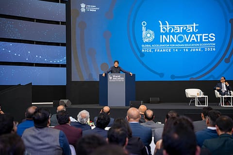 Union Commerce and Industry Minister Piyush Goya was speaking at the closing ceremony of 'Bharat Innovates 2026' in Nice, France