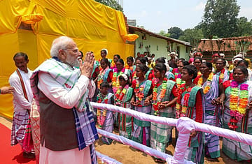 PM Modi inaugurates, lays foundation stone of projects worth ₹47,600 crore in Odisha
