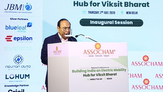 Delhi EV Policy 2.0 can become a template for states, boost India's electric mobility ambitions: ASSOCHAM President Nirmal Minda Delhi EV Policy 2.0 can become a template for states, boost India's electric mobility ambitions: ASSOCHAM President Nirmal Minda