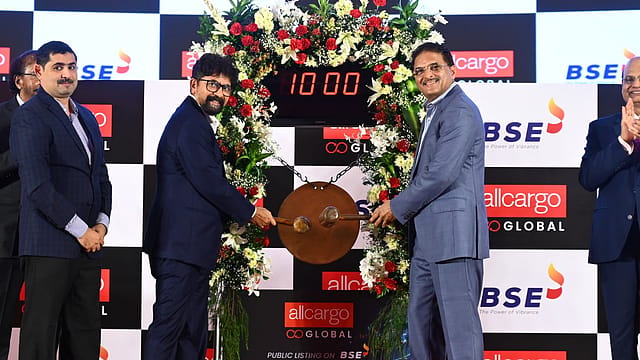 Allcargo Global starts trading on NSE, BSE after demerger from Allcargo Logistics Allcargo Global starts trading on NSE, BSE after demerger from Allcargo Logistics