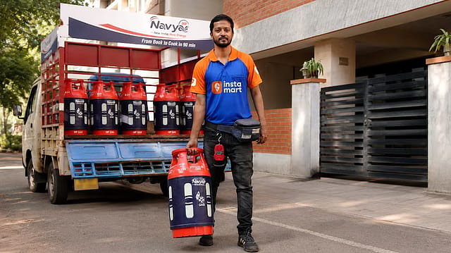 HPCL taps Instamart for HP Navya rollout; 10-kg composite LPG cylinders to debut in Bengaluru HPCL taps Instamart for HP Navya rollout; 10-kg composite LPG cylinders to debut in Bengaluru