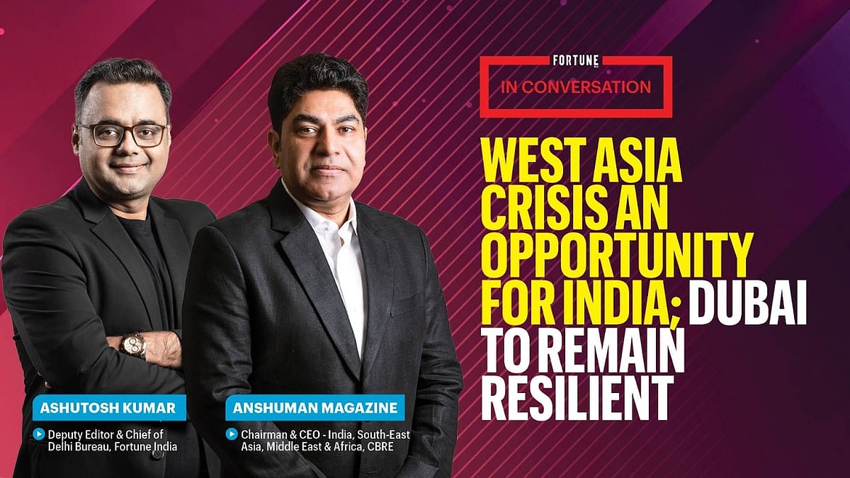CBRE CEO Anshuman Magazine on West Asia Crisis, India's Opportunity & the Future of Real Estate - Fortune India