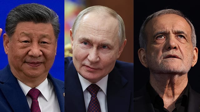 Xi Jinping, Vladimir Putin and Xi Jinping, Vladimir Putin and