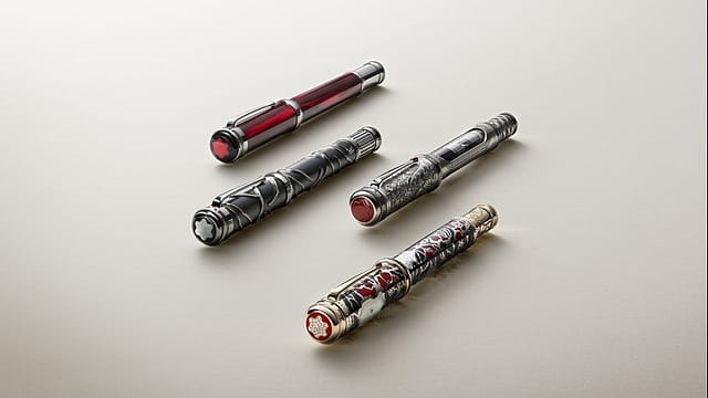 Montblanc pens a new chapter f Montblanc pens a new chapter f