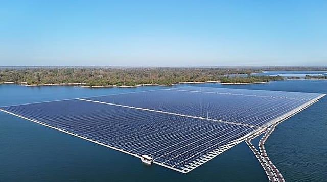 Floating solar gets a major pu Floating solar gets a major pu