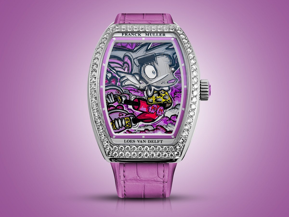 A wearable art that also tells time