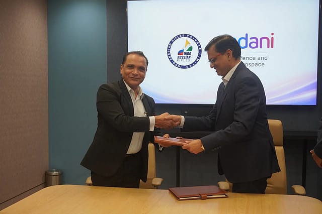 Adani Defence signs 5-year amm Adani Defence signs 5-year amm