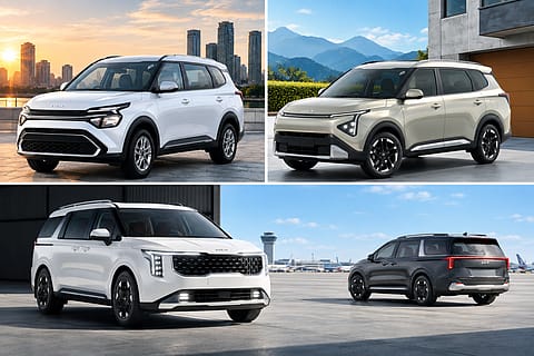 Kia had recently showcased the three products at its Kia Inspiration Day