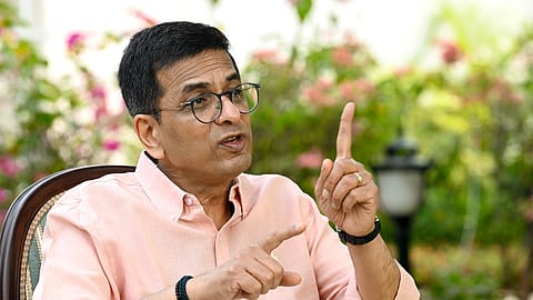 DY Chandrachud, former Chief Justice of India.