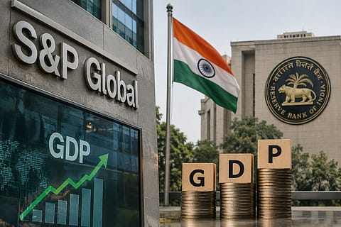 The upward revision follows India’s stronger-than-expected 7.8% GDP growth in the June quarter.