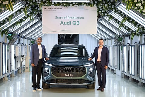 (L to R) Piyush Arora, MD & CEO, SAVWIPL and Balbir Singh Dhillon, Brand Director, Audi India