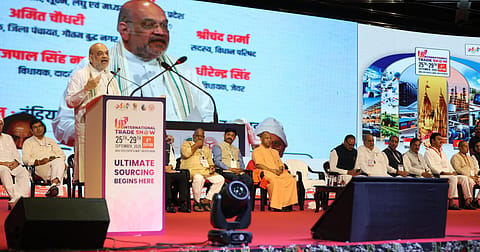 Home Minister Amit Shah presents letters of allotment to companies