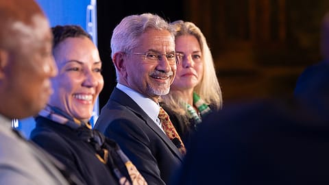 External Affairs Minister S Jaishankar, alongside foreign ministers from Jamaica, Suriname and Ghana, discussed the need for new partnerships involving technology, finance and innovation.