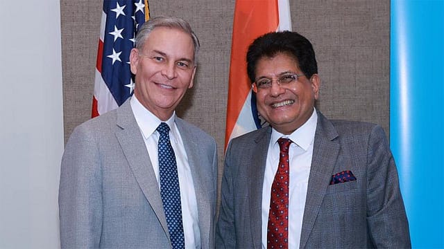 Piyush Goyal pitches India to Piyush Goyal pitches India to