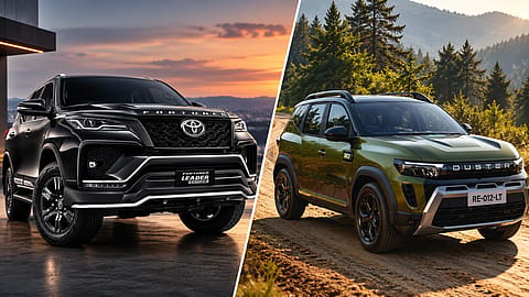 Toyota Fortuner Leader Edition and Renault Duster