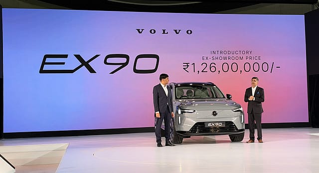 Volvo EX90 launched in India a Volvo EX90 launched in India a