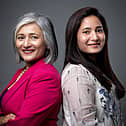 Schauna Chauhan and Nadia Chauhan Schauna Chauhan and Nadia Chauhan