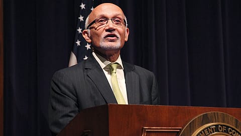 Arun M. Kumar, assistant secretary of commerce, Global Markets, U.S. Department of Commerce.