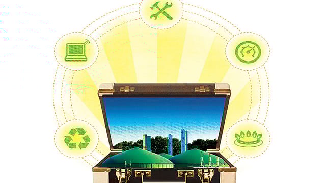 How to shrink a biogas plant How to shrink a biogas plant